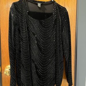 Two Piece Holiday/ Special Occasion Jacket top with matching pants